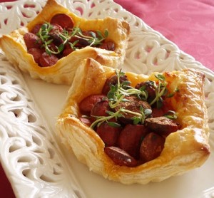 Sosisli Yufka Çanakları