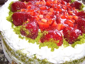 Çilekli Pasta 2