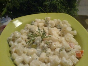 Kolay Makarna Salatası