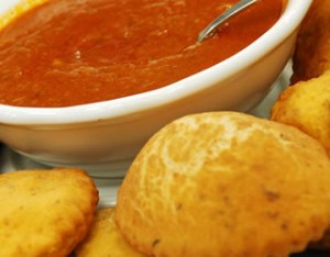 Soslu Baharatlı Hamur Kızartması