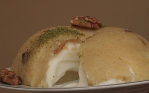 Dondurmalı irmik Tatlısı