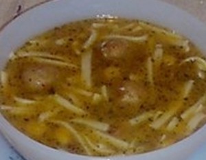 Erişteli Nohut Çorbası