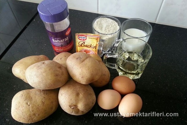 Patatesli Kek Tarifi