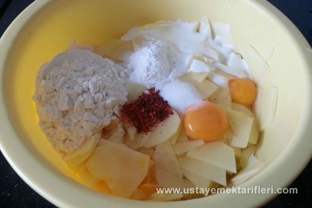 Patatesli Kek Tarifi