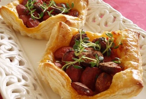 Sosisli Yufka Çanakları