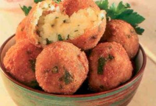 Peynirli Pirinç Topları