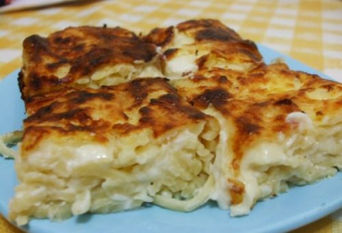 Fırında Makarna Graten