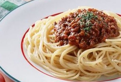 Bolonez Soslu Spaghetti Makarna