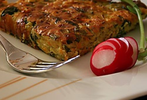 Fırında Sebzeli Mücver