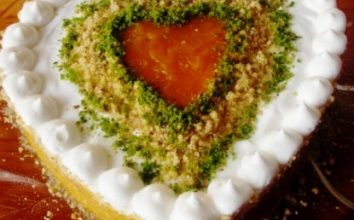 Balkabaklı Kalpi Pasta