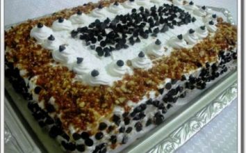 Ceviz Krokantlı Pasta