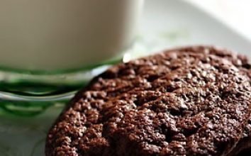 Çift Çikolatalı Kurabiye