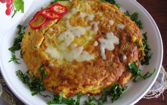 Sebzeli Omlet