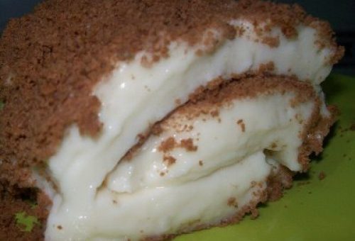 Bisküvili Rulo Pasta