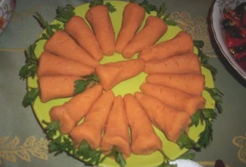 Havuç Şekilli Püre