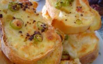 Fırında Omletli Ekmek