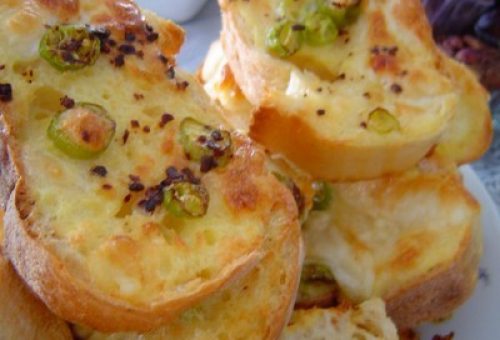 Fırında Omletli Ekmek