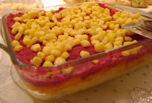 üç Renkli Patates Salatası