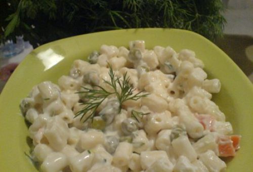 Kolay Makarna Salatası