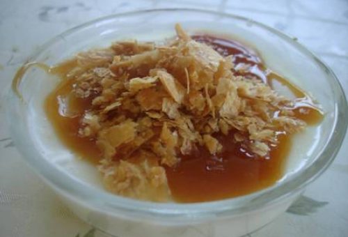 Çıtır Milföylü Karamelli Muhallebi