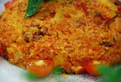Etli Bulgur Pilavı