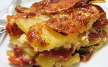 Pastırmalı Patates