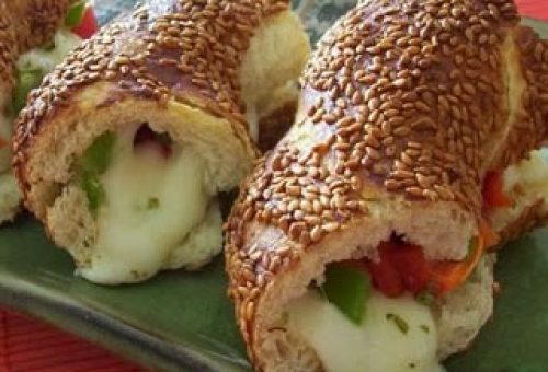 Sosisli Salamlı Sandviç Kanepeleri