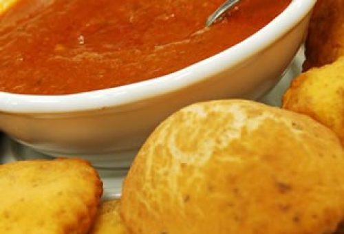 Soslu Baharatlı Hamur Kızartması