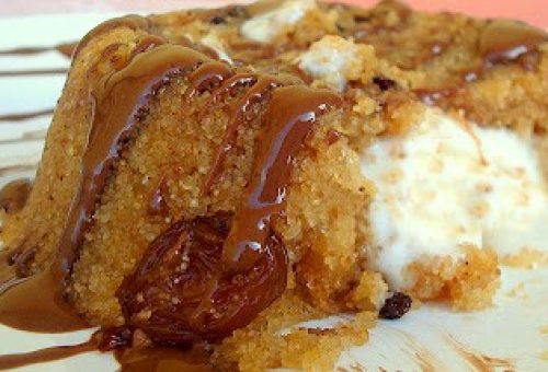 Dondurmalı irmik Helvası