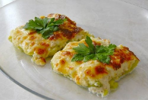 Peynirli Kabak Yemeği