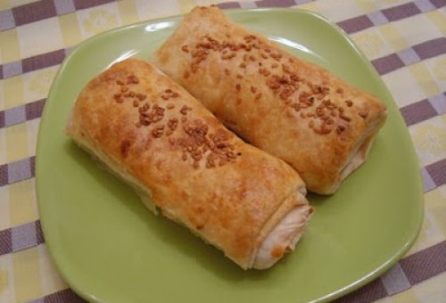 Hazır Yufkadan Rulo Börek