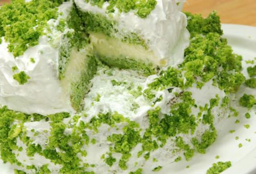 Ispanaklı Yaş Pasta