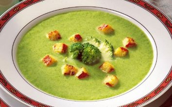 Kremalı brokoli çorbası
