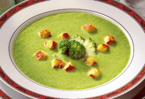 Kremalı brokoli çorbası