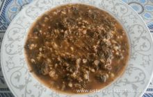 Kuru Madımak Yemeği