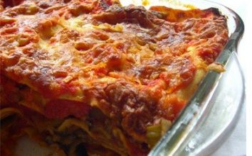 Izgara Sebzeli Lazanya