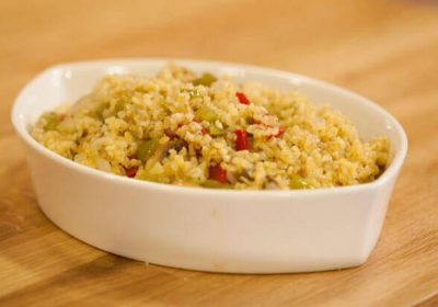 Sebzeli Bulgur Pilavı