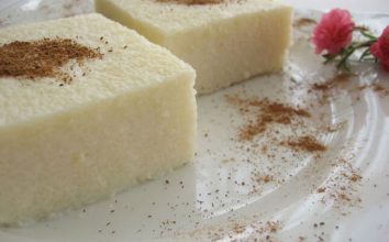 Sütlü irmik Tatlısı