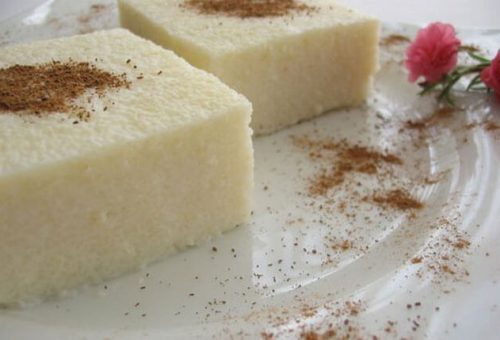 Sütlü irmik Tatlısı