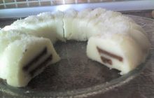 Sütlü Kakaolu Bisküvili Irmik Tatlısı