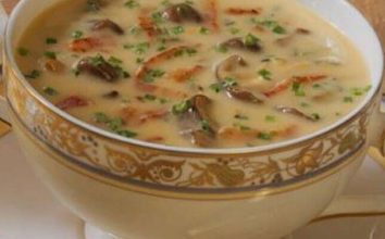 Mantarlı Tavuk Çorbası